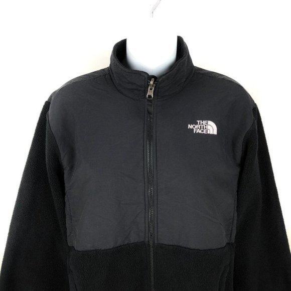 The North Face Girl’s Black Full Zip polartec - Picture 7 of 9